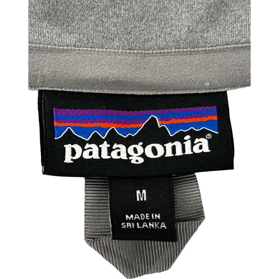 Patagonia Zip-Up Fleece Gilet - Medium - Grey Polyester