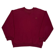  Starter Sweatshirt - Large Burgundy Cotton Blend