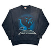 Carolina Panthers Nutmeg Graphic Sweatshirt - XL Black Cotton Blend