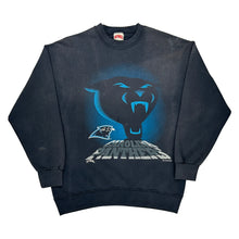  Carolina Panthers Nutmeg Graphic Sweatshirt - XL Black Cotton Blend