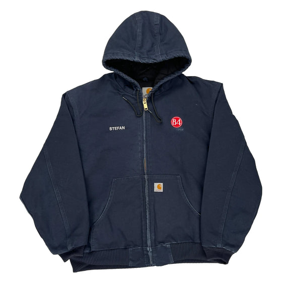 84 Carhartt Jacket - XL Navy Cotton