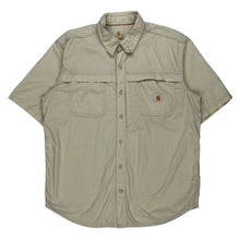  Force Carhartt Short Sleeve Shirt - XL Beige Cotton