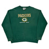 Green Bay Packers Lee Graphic Sweatshirt - XL Green Cotton