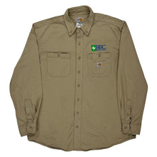  Bbc Electric Carhartt Shirt - Large Beige Cotton