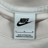 Nike Graphic Sweatshirt - Large White Cotton