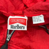 Packable In Pocket Marlboro Windbreaker - Large Red Nylon