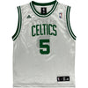 Age 14-16 Adidas Celtics Jersey - Large - White Polyester