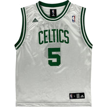  Age 14-16 Adidas Celtics Jersey - Large - White Polyester