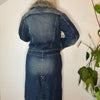 Vintage blue Lee Denim Jacket - womens medium