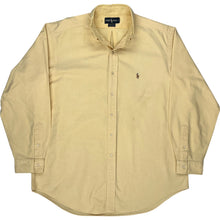  Ralph Lauren Yarmouth Shirt - Small - Beige Cotton