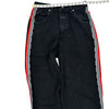 Hip Hop Boss Black Taped Jeans - 30W 31L - Black Cotton Blend