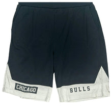  NBA Chicago Bulls Basketball Shorts - Large Black Polyester