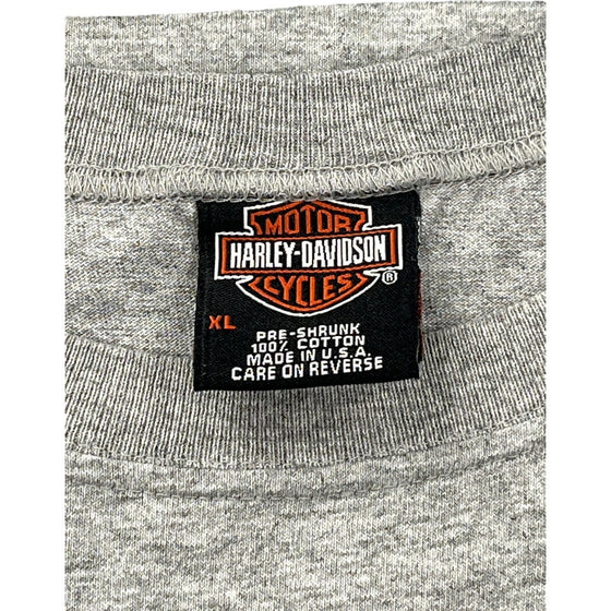 Harley-Davidson Graphic Vest - XL - Grey Cotton