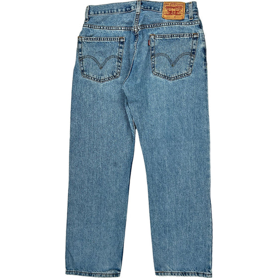 Levis 505 Jeans - 32W 28L - Blue Cotton