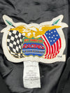 Budweiser NASCAR Racing Jacket - Large - Black Cotton