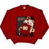 Nutmeg Washington Redskins Crewneck Sweatshirt - XL - Red Cotton Blend