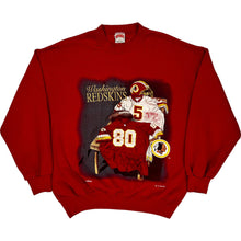  Nutmeg Washington Redskins Crewneck Sweatshirt - XL - Red Cotton Blend