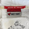 Vintage white Sweet Years Hoodie - womens x-small