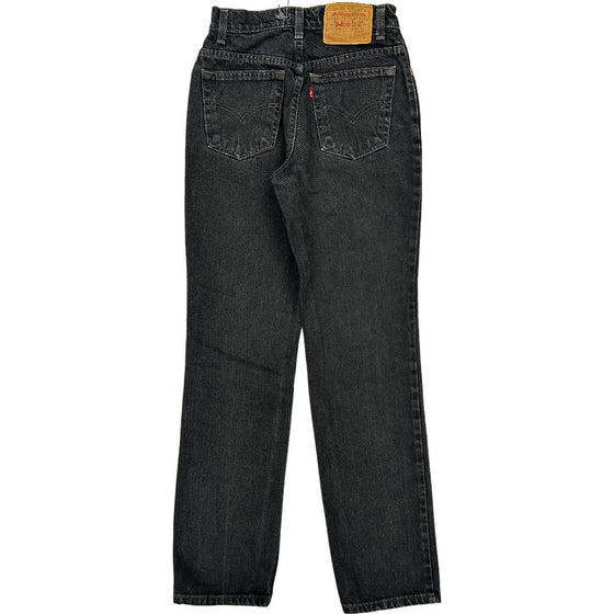 Levis 512 Jeans - 24W 30L - Black Cotton