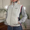 Vintage grey Brugi Gilet - womens small