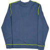 Oakley Custom Fit Contrast Stitch Sweatshirt - Large - Blue Cotton Blend