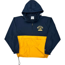  Champion UW-Eau Claire Windbreaker Jacket - Large - Navy Polyester