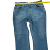 Levis 551 Boot Cut Jeans - 34W 32L - Blue Cotton