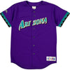 Majestic Arizona Baseball Jersey - XL - Purple Polyester