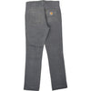 Carhartt Straight Fit Trousers - 30W 30L - Grey Cotton Blend