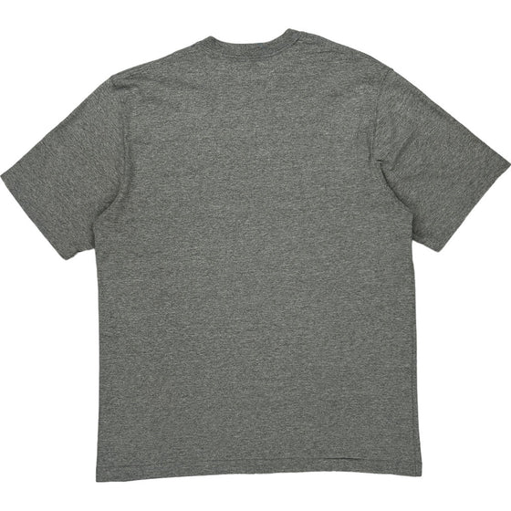 Carhartt Pocket T-Shirt - Large - Grey Cotton Blend