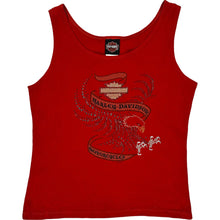  Harley-Davidson Tank Top - Large - Red Cotton