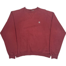  Champion Sweatshirt - Large - Red Cotton