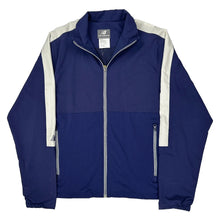  New Balance Track Jacket - Small Blue Nylon Blend