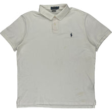  Ralph Lauren Polo Shirt - XL - White Cotton