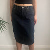 Vintage blue Dolce & Gabbana Denim Skirt - womens 30" waist