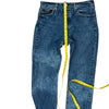 Levis 501 Jeans - 32W 28L - Blue Cotton