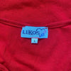 Vintage red Likos Vest - womens medium