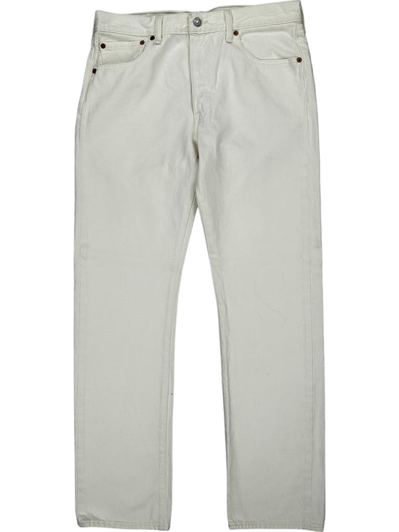 Levis Jeans - W32 L32 - White Cotton