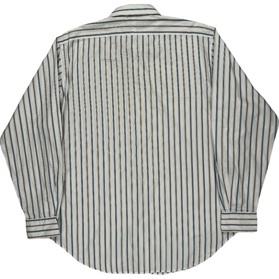 Polo by Ralph Lauren Striped Shirt - Large - White Cotton