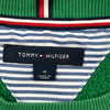 Tommy Hilfiger Spellout Sweatshirt - Medium Green Cotton Blend