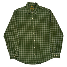  Timberland Checked Shirt - Large Green Cotton