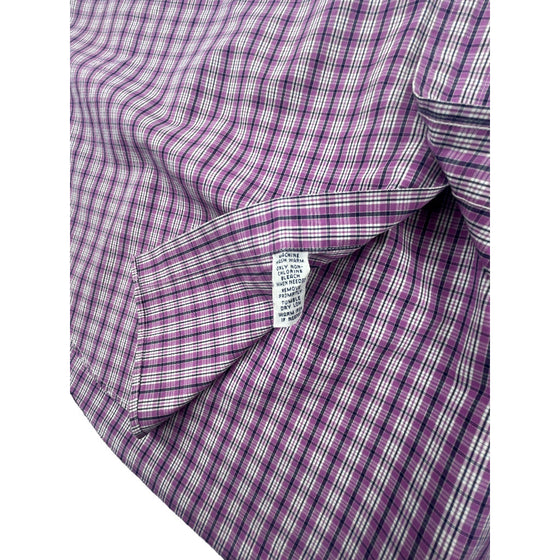 Ralph Lauren Classic Fit Shirt - XL - Purple Cotton