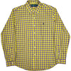 Ralph Lauren Plaid Shirt - XL - Yellow Cotton