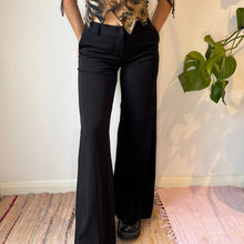  Vintage black Fuego Trousers - womens 29" waist