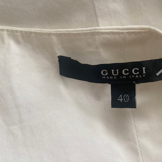 Vintage white Gucci Blouse - womens medium