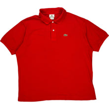  Lacoste Polo Shirt - 2XL - Red Cotton