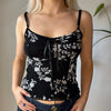 Vintage black Unbranded Cami Top - womens medium