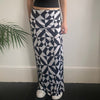 Vintage black & white Gianfranco Ferre Midi Skirt - womens 32" waist