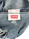 Levis 501 Distressed Jeans - W33 L32 - Blue Cotton