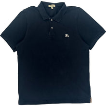  Burberry Polo Shirt - Large - Black Cotton